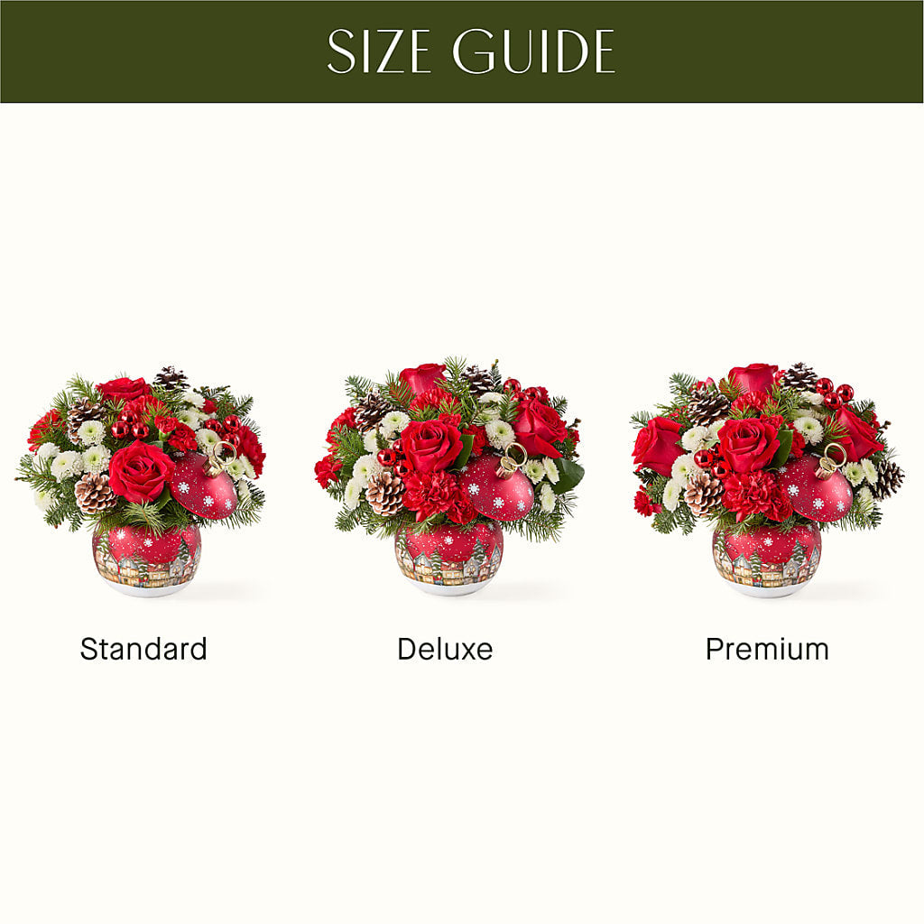 Christmas Carols Ornament –  Aiello Mid-town Florist, Kenosha WI