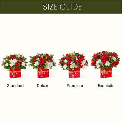 Presents Under the Tree Bouquet –  Aiello Mid-town Florist, Kenosha WI