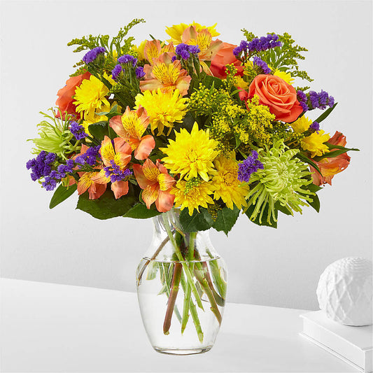 Marmalade Skies Bouquet –  Aiello Mid-town Florist, Kenosha WI