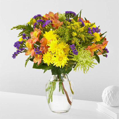 Marmalade Skies Bouquet –  Aiello Mid-town Florist, Kenosha WI