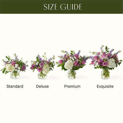 Violet Caress Bouquet –  Aiello Mid-town Florist, Kenosha WI