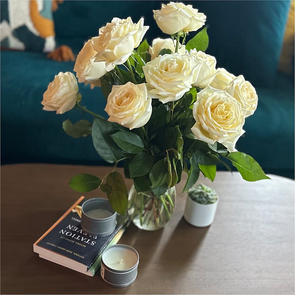 Long Stem Yellow Rose Bouquet –  Aiello Mid-town Florist, Kenosha WI