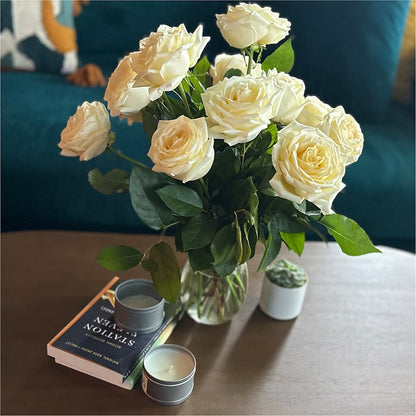 Long Stem Yellow Rose Bouquet –  Aiello Mid-town Florist, Kenosha WI