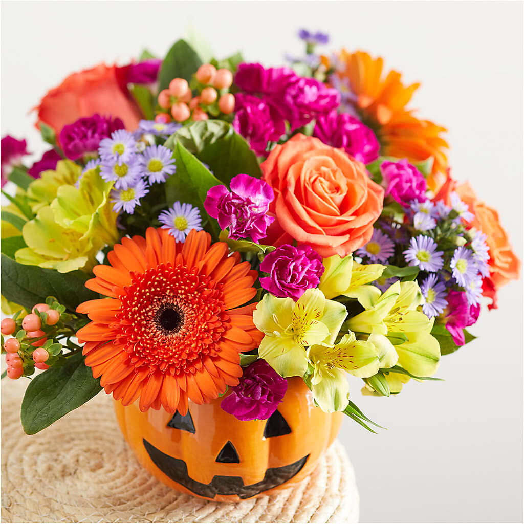 Tricks & Treats Pumpkin –  Aiello Mid-town Florist, Kenosha WI