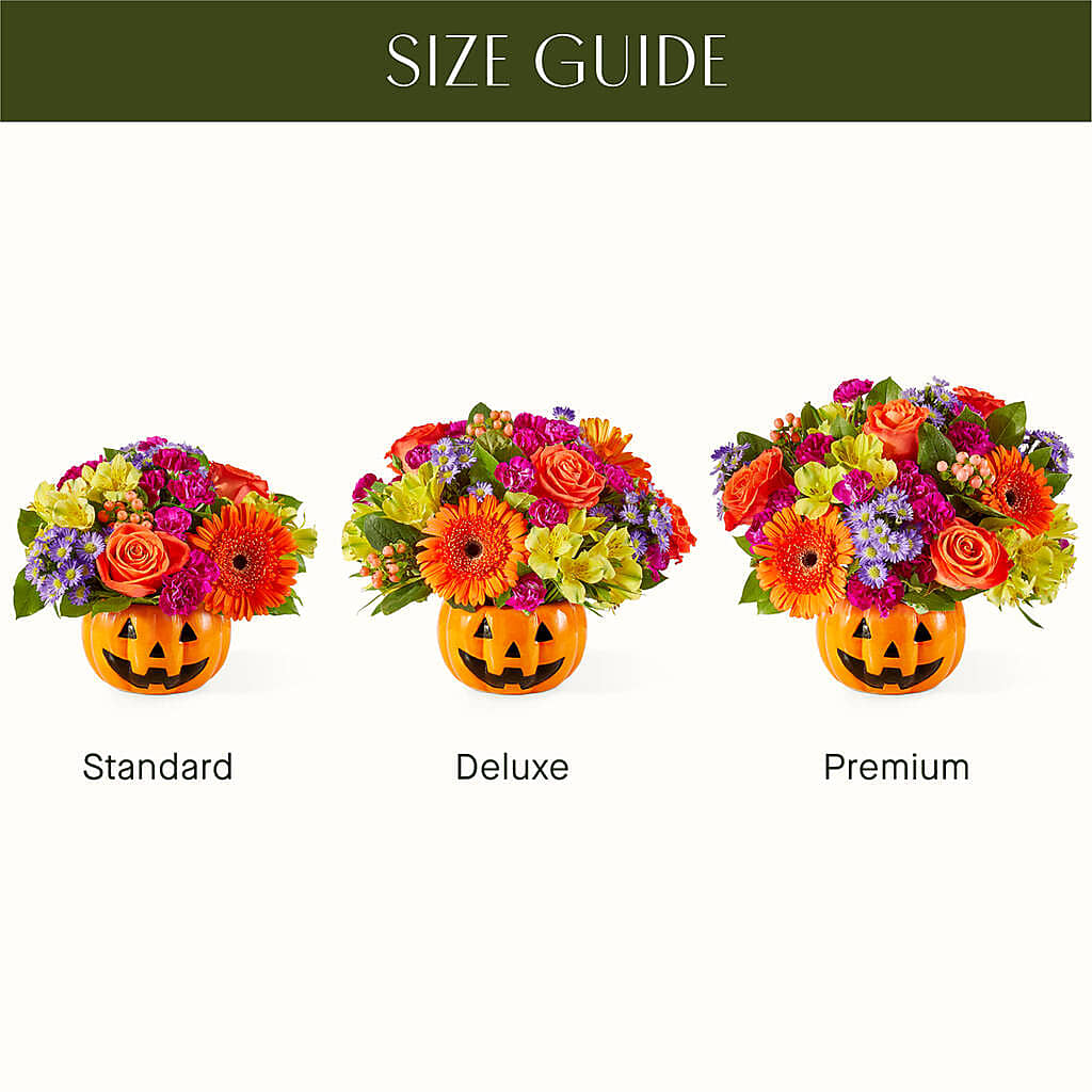 Tricks & Treats Pumpkin –  Aiello Mid-town Florist, Kenosha WI