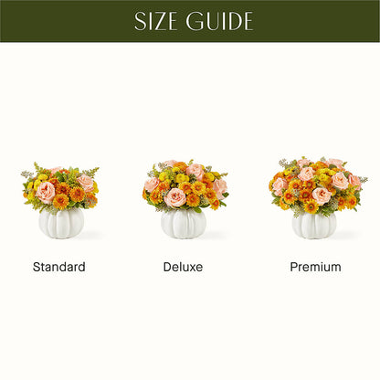 Peachy Pumpkin –  Aiello Mid-town Florist, Kenosha WI