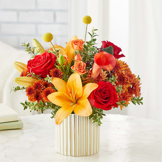 Scarlet Skies Bouquet –  Aiello Mid-town Florist INC, Kenosha WI