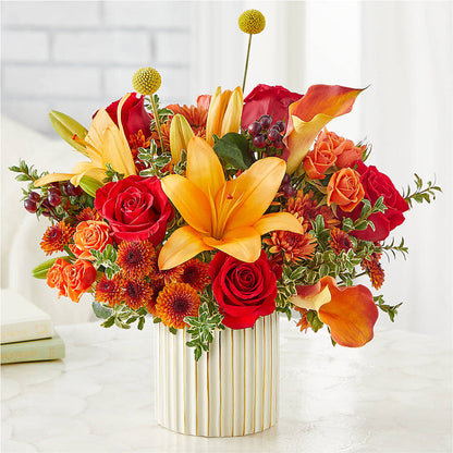 Scarlet Skies Bouquet –  Aiello Mid-town Florist Inc, Kenosha WI