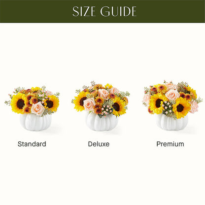 Pumpkin to Talk About Bouquet –  Aiello Mid-town Florist, Kenosha WI