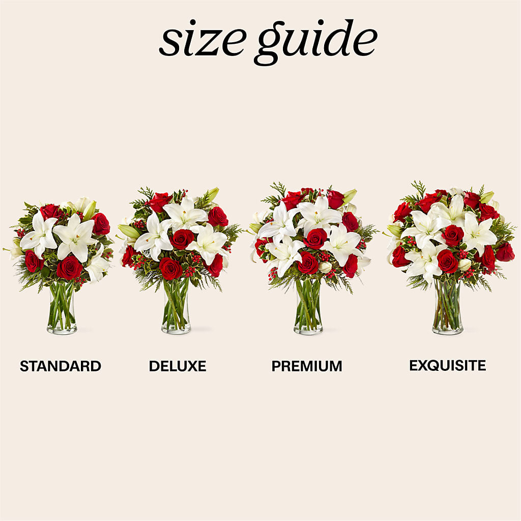 Sparkling Snowflakes Bouquet –  Aiello Mid-town Florist, Kenosha WI