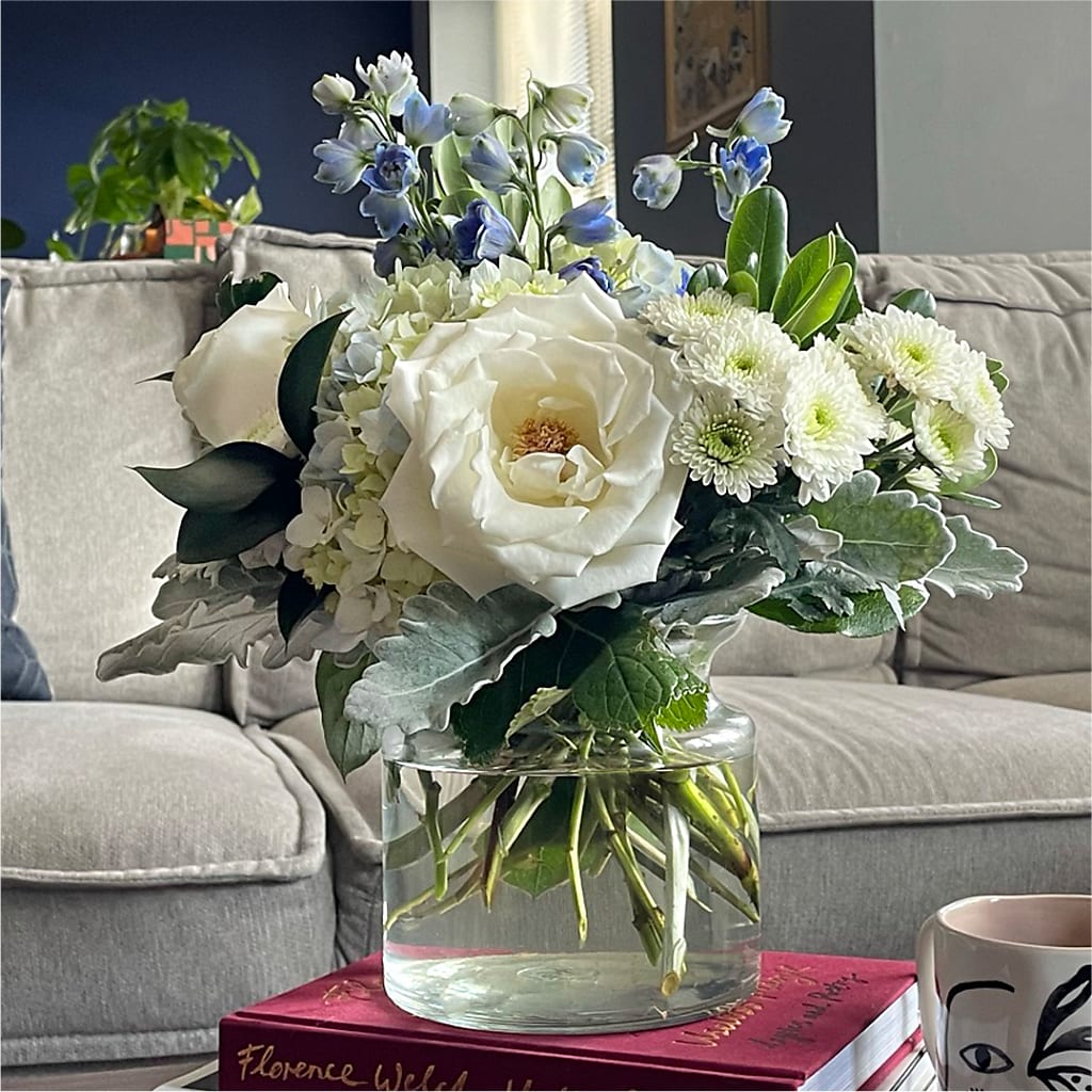 Clear Skies Bouquet –  Aiello Mid-town Florist, Kenosha WI
