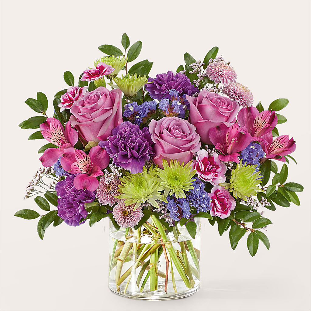 Glass Half Full Bouquet –  Aiello Mid-town Florist Inc, Kenosha WI