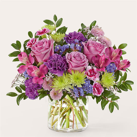 Glass Half Full Bouquet –  Aiello Mid-town Florist INC, Kenosha WI