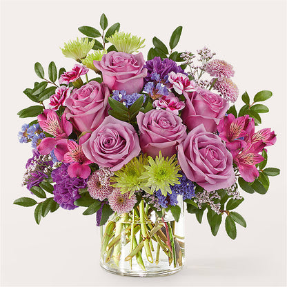 Glass Half Full Bouquet –  Aiello Mid-town Florist Inc, Kenosha WI