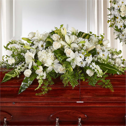 Abundance Casket Spray – MIDTOWN FLORIST, Kenosha WI
