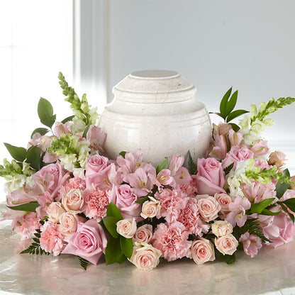 Blooms of Hope Cremation Adornment – MIDTOWN FLORIST, Kenosha WI