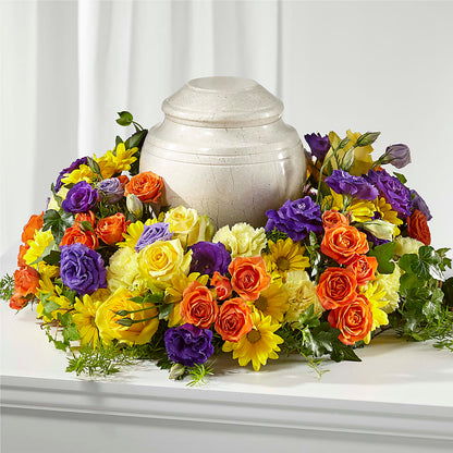 Blossoms of Remembrance Cremation Adornment – MIDTOWN FLORIST, Kenosha WI