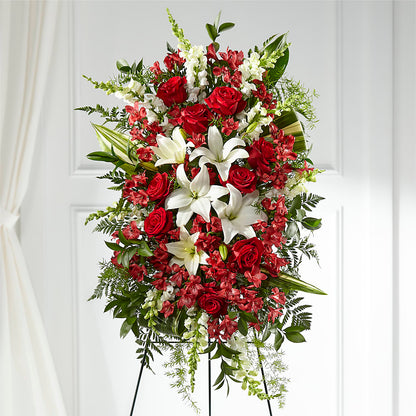 Everlasting Memory Standing Spray – MIDTOWN FLORIST, Kenosha WI