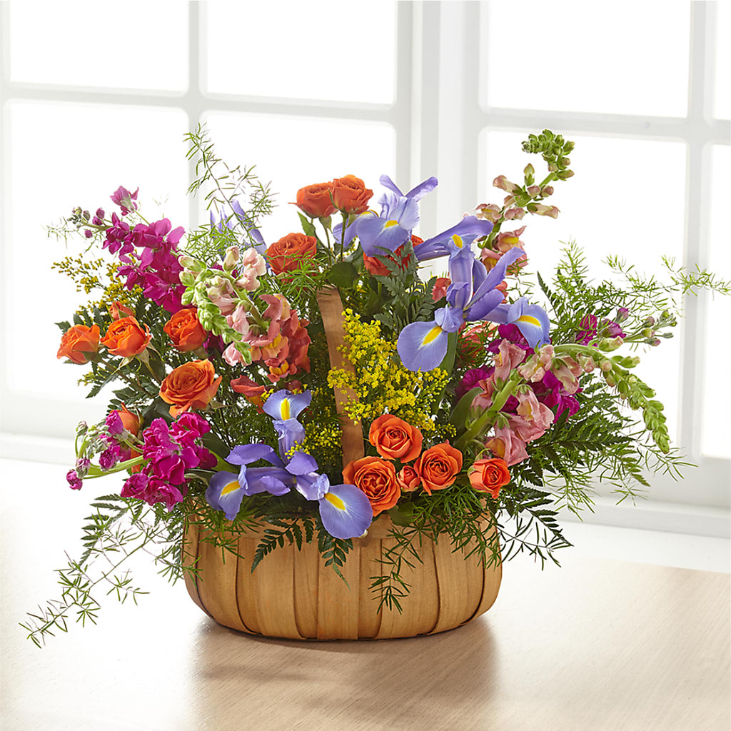 Garden of Life Basket –  Aiello Mid-town Florist, Kenosha WI