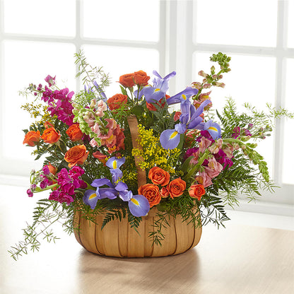 Garden of Life Basket –  Aiello Mid-town Florist, Kenosha WI