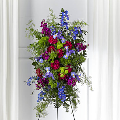 Heavenly Skies Standing Spray – MIDTOWN FLORIST, Kenosha WI