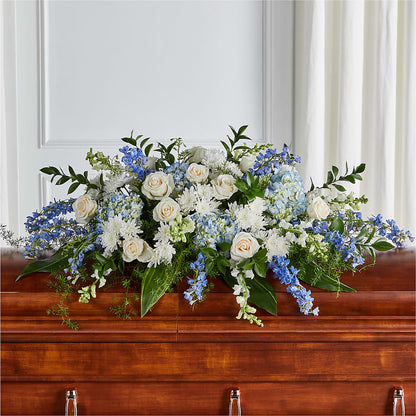 Timeless Essence Casket Spray – MIDTOWN FLORIST, Kenosha WI