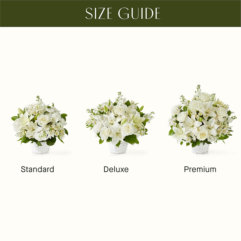 Peaceful Reflections Arrangement –  Aiello Mid-town Florist, Kenosha WI