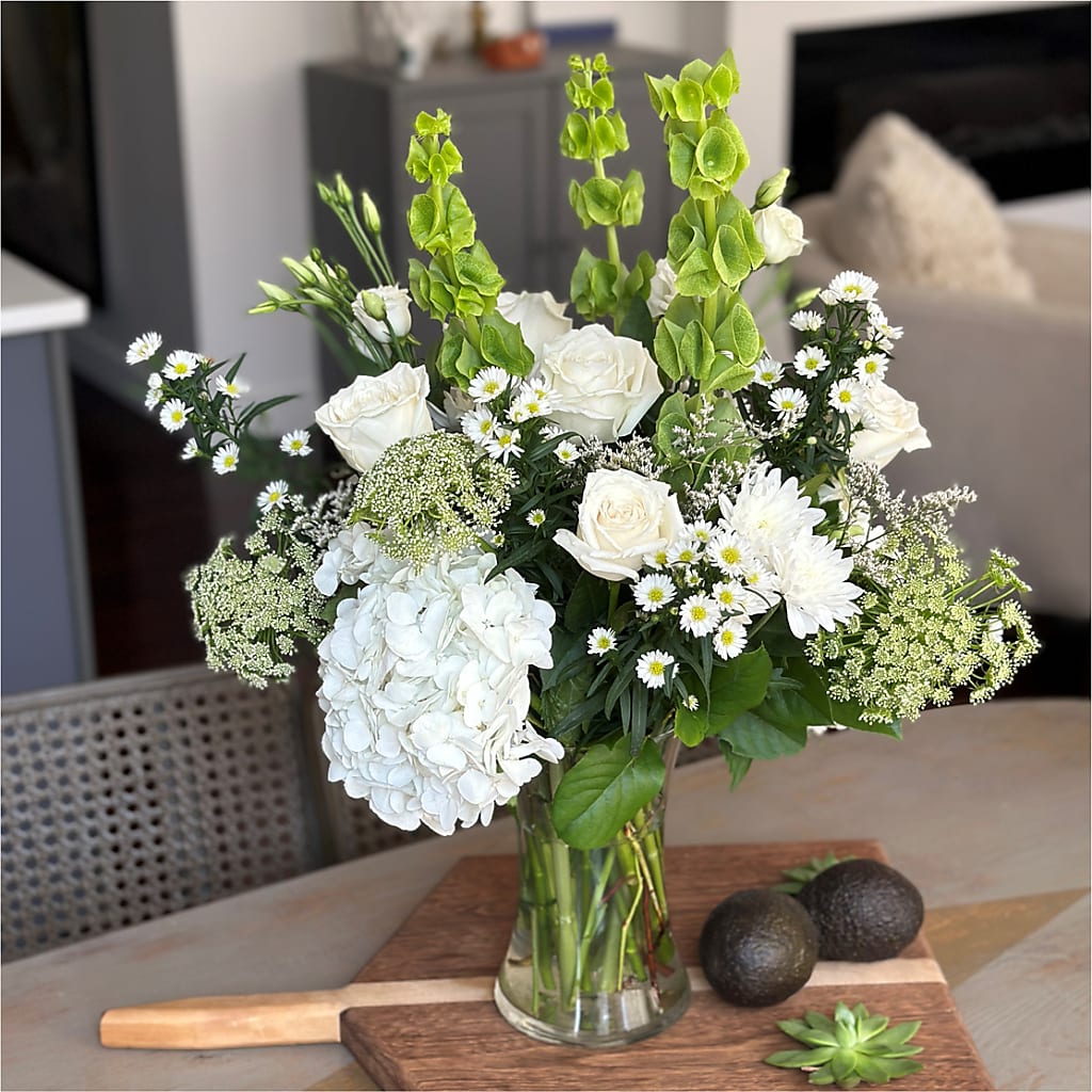 Classic Ivory – A Florist Original –  Aiello Mid-town Florist, Kenosha WI
