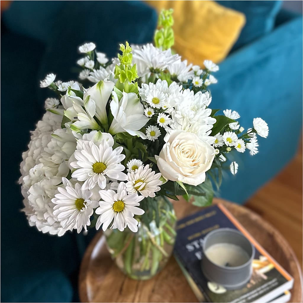 Classic Ivory – A Florist Original –  Aiello Mid-town Florist, Kenosha WI