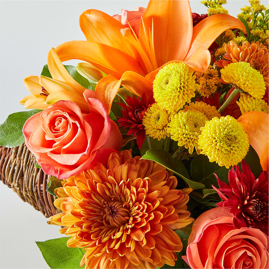 Bouquet of Blessings Cornucopia –  Aiello Mid-town Florist, Kenosha WI