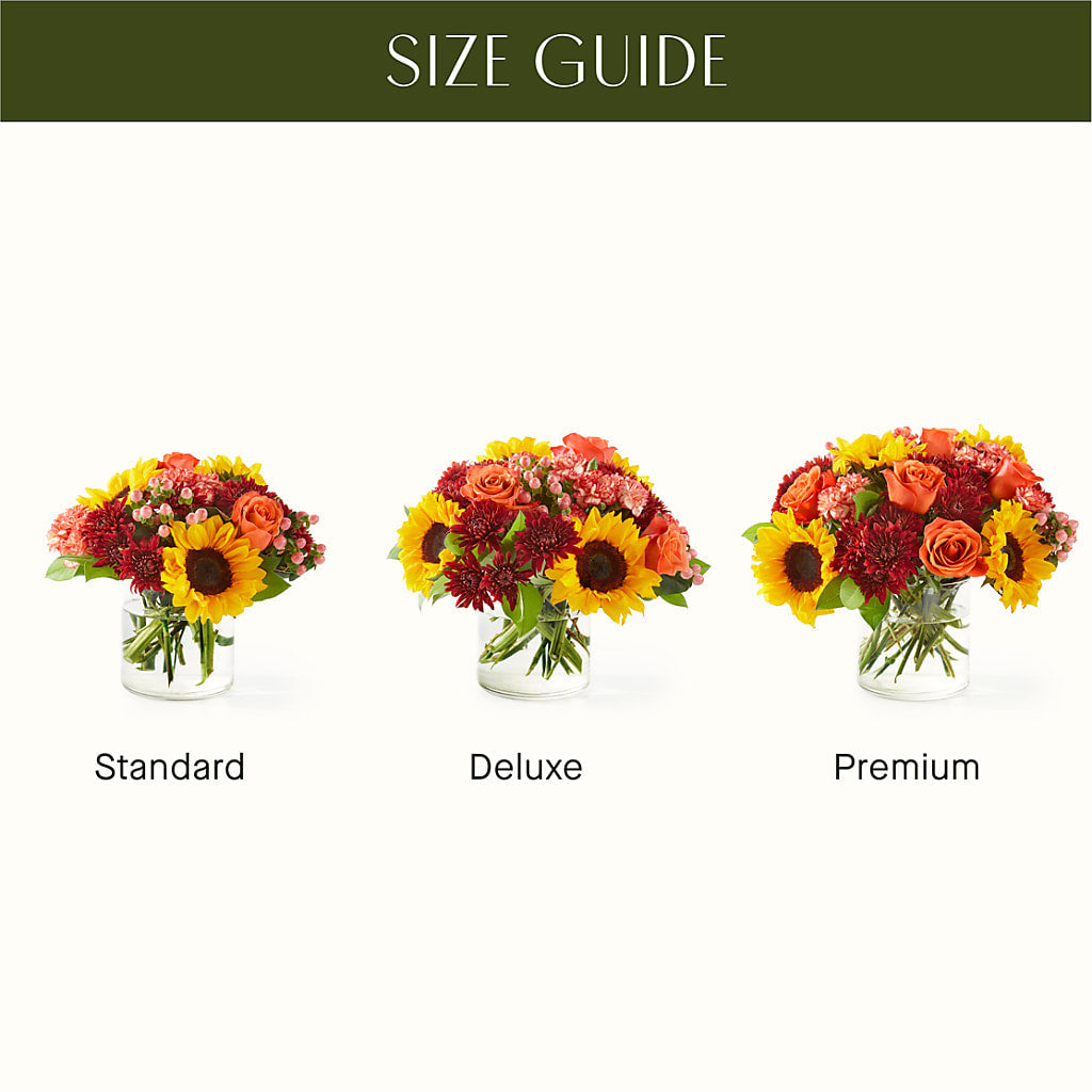 September Sunset Bouquet –  Aiello Mid-town Florist, Kenosha WI