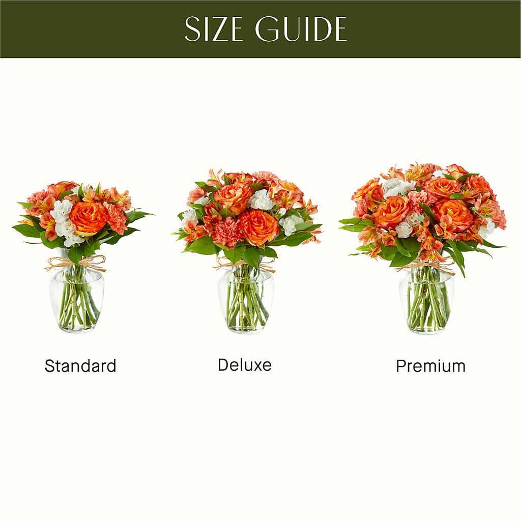 Apricot Glow Bouquet –  Aiello Mid-town Florist, Kenosha WI