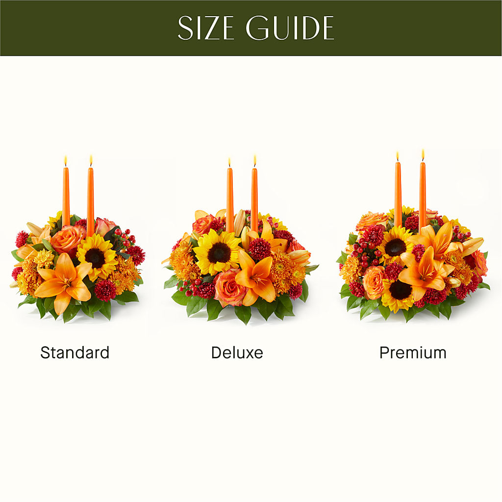 Grateful Centerpiece –  Aiello Mid-town Florist, Kenosha WI