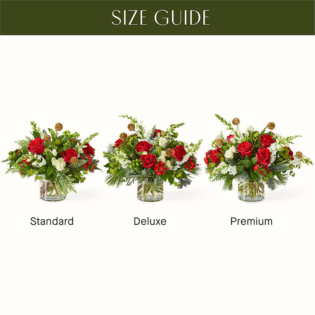 Deck the Halls Bouquet –  Aiello Mid-town Florist, Kenosha WI