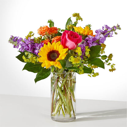 Vibrant Greetings Bouquet –  Aiello Mid-town Florist, Kenosha WI