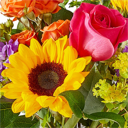 Vibrant Greetings Bouquet –  Aiello Mid-town Florist, Kenosha WI