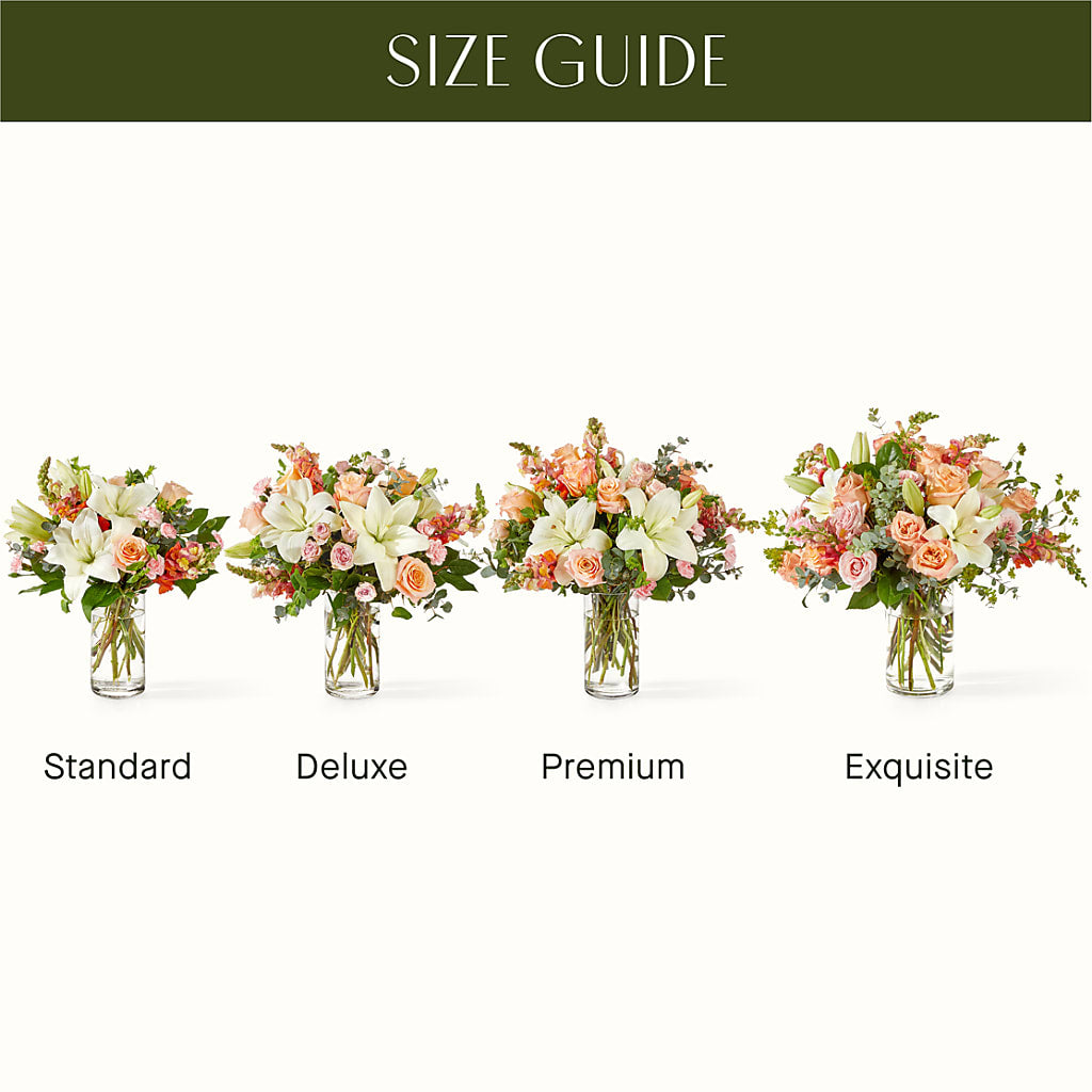 Grapefruit Splash Bouquet –  Aiello Mid-town Florist, Kenosha WI