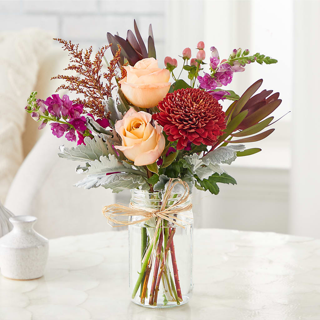 Moody Hues Bouquet –  Aiello Mid-town Florist Inc, Kenosha WI