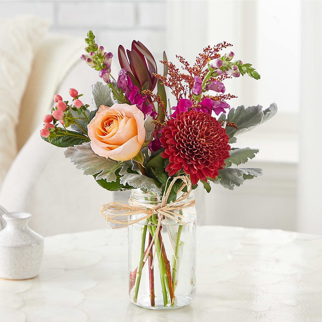 Moody Hues Bouquet –  Aiello Mid-town Florist Inc, Kenosha WI
