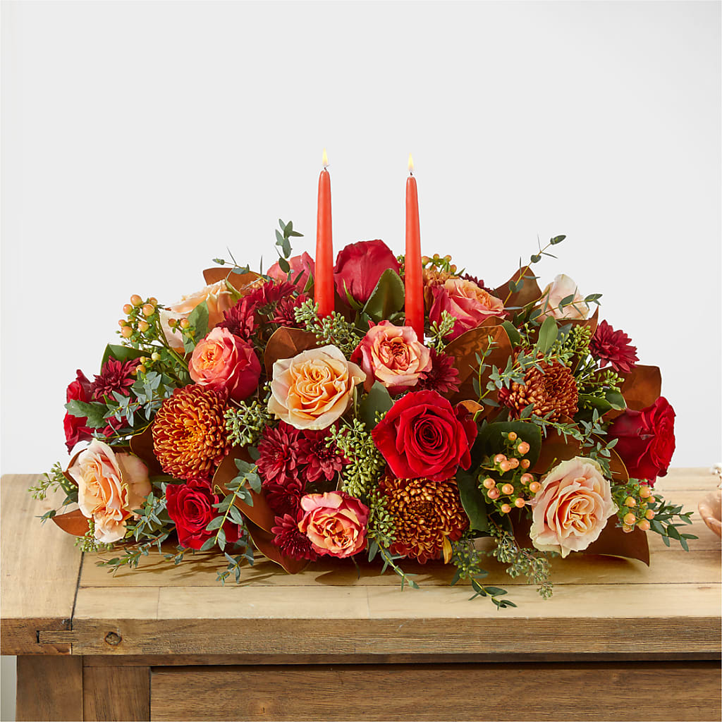 Gather Near Centerpiece –  Aiello Mid-town Florist Inc, Kenosha WI