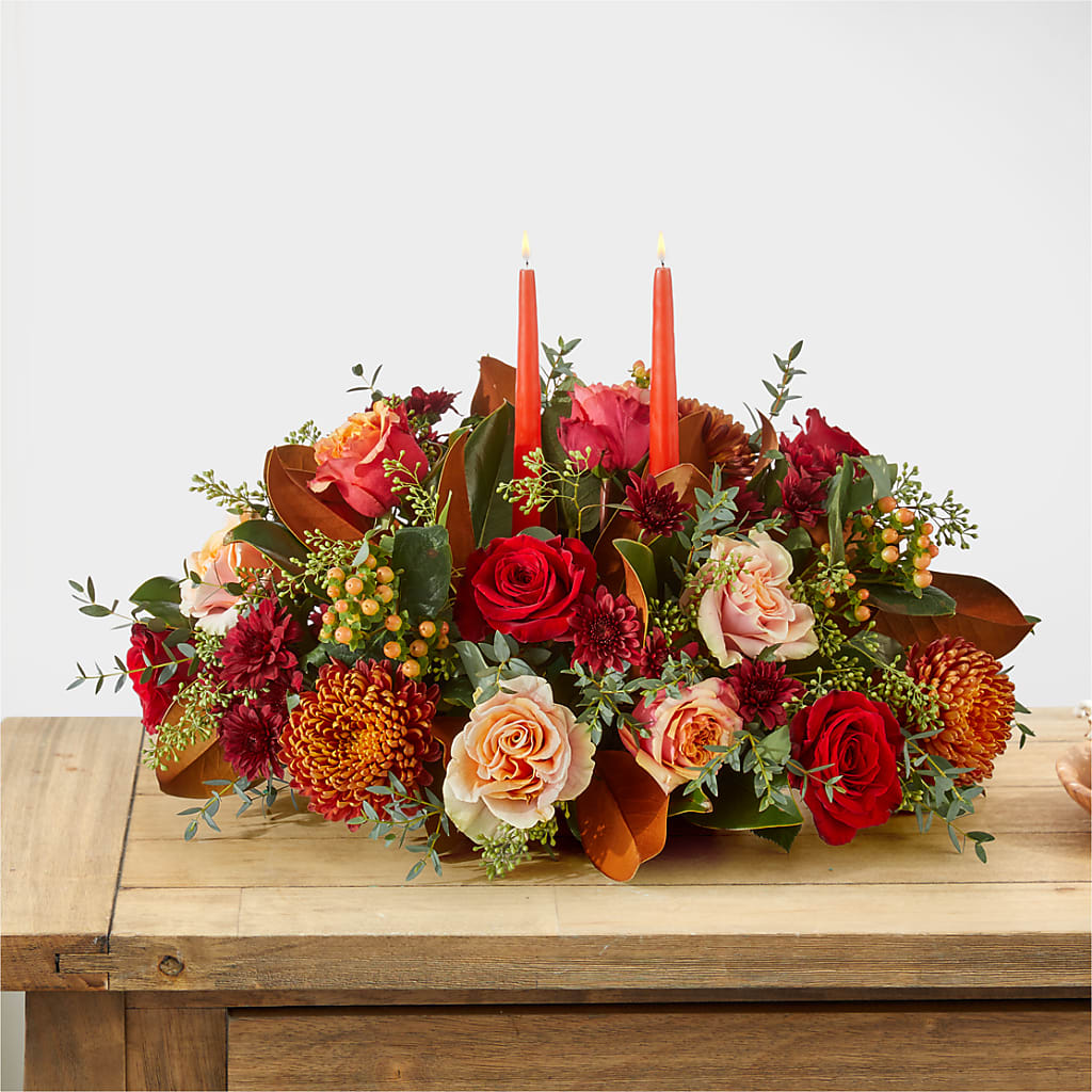 Gather Near Centerpiece –  Aiello Mid-town Florist Inc, Kenosha WI