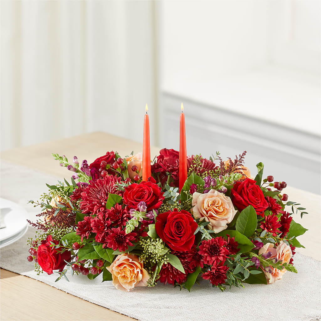 Most Thankful Centerpiece –  Aiello Mid-town Florist Inc, Kenosha WI