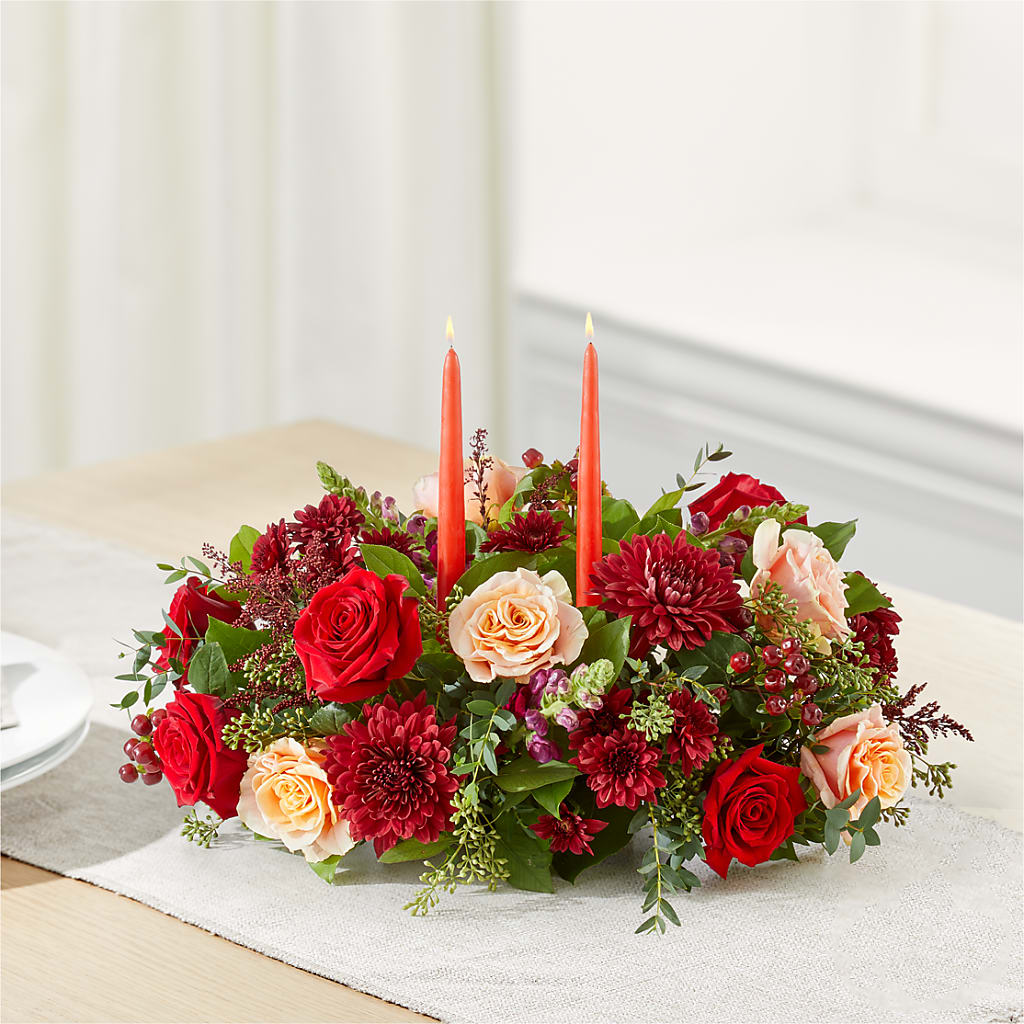 Most Thankful Centerpiece –  Aiello Mid-town Florist Inc, Kenosha WI