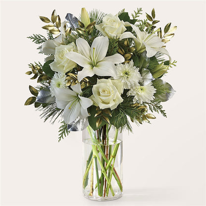 Wintry Mix Bouquet –  Aiello Mid-town Florist, Kenosha WI