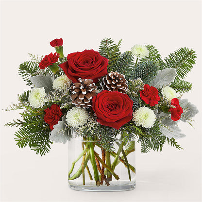 Yule Cheer Bouquet –  Aiello Mid-town Florist, Kenosha WI