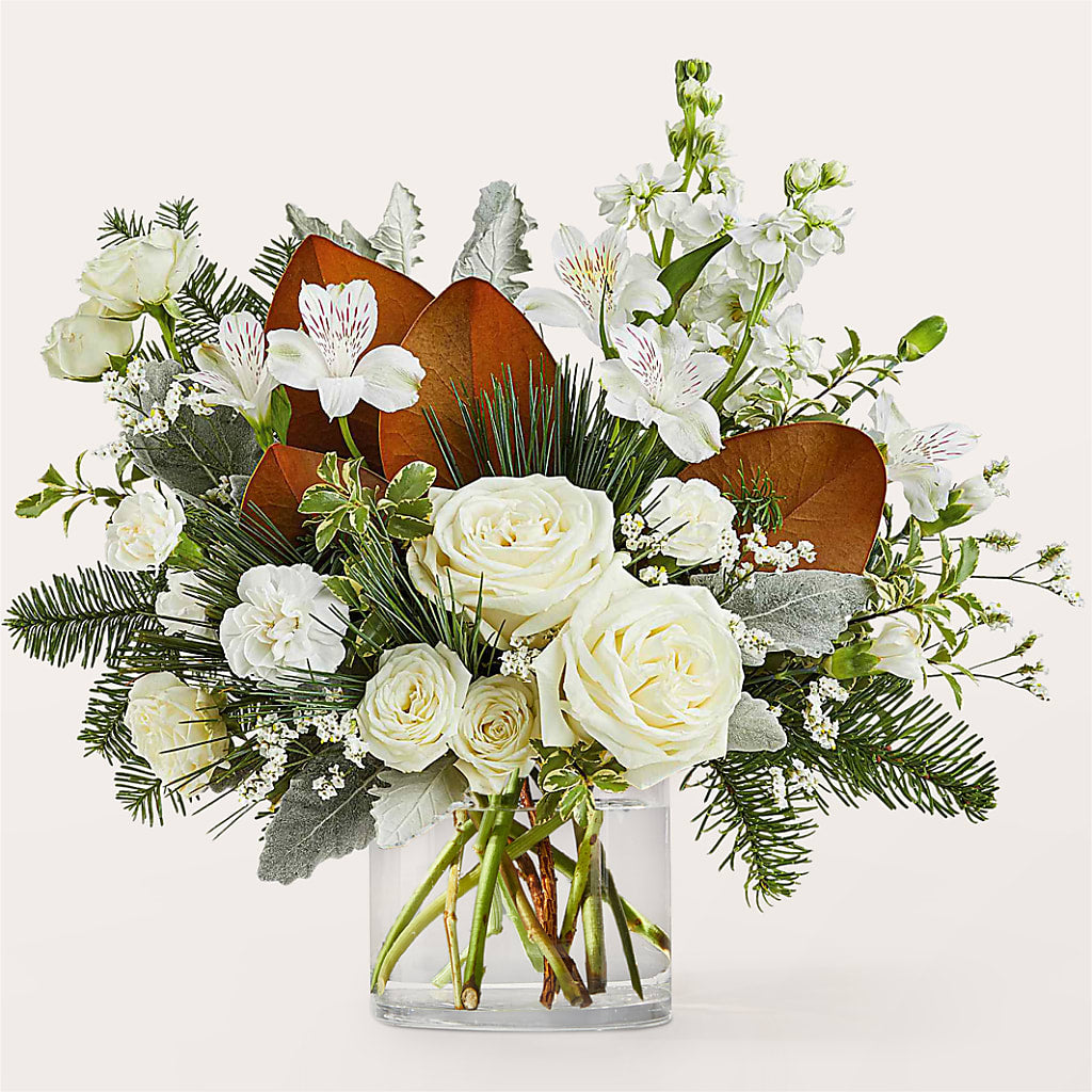 Fresh Snowfall Bouquet –  Aiello Mid-town Florist, Kenosha WI